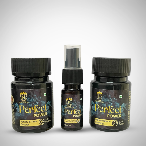Perfect Power Capsule(10)+Tablts( 30 ) + Oil (combo)