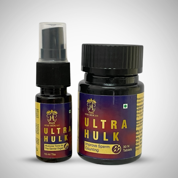 Ultra Hulk  Tablets + Oil ( Combo )